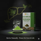 Herbs Botanica Kalmegh Powder measured on a wellness spoon