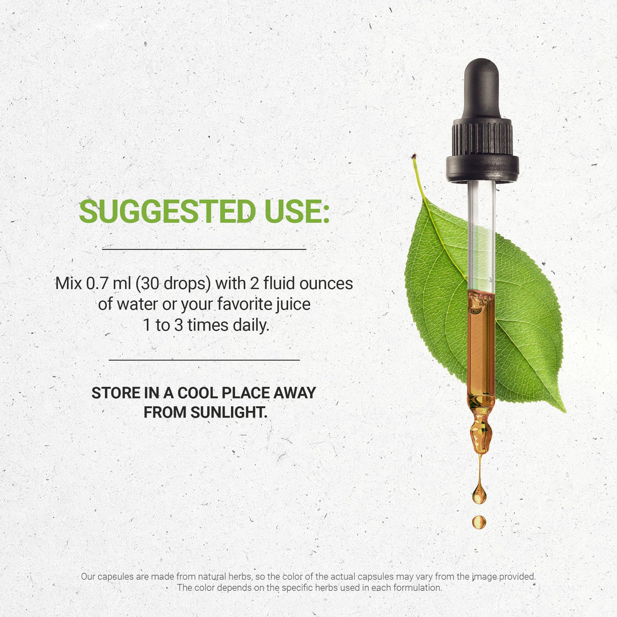 Two fluid ounce dropper bottle of natural wildcrafted King of Bitters extract.