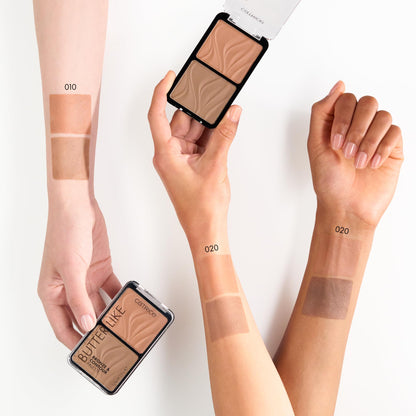 Authentic Catrice cosmetics bronzer and contour compact design
