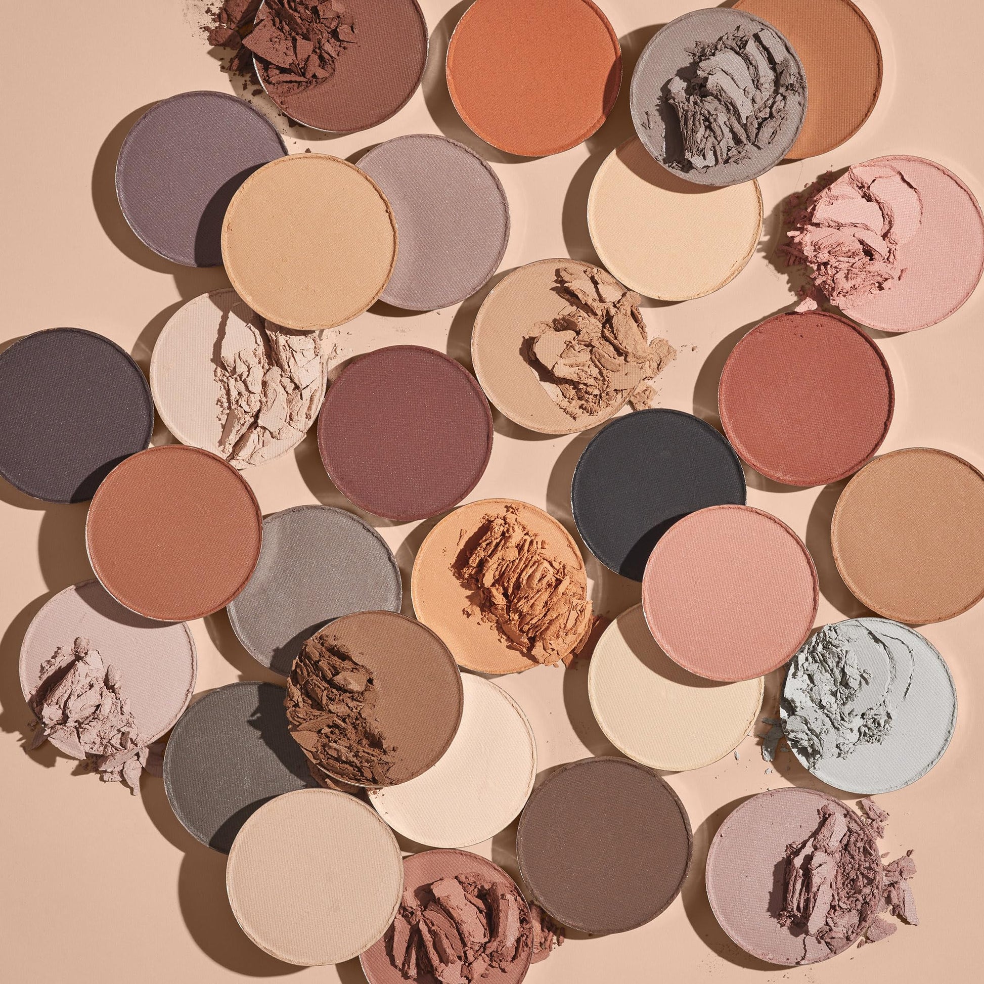 Colourpop Gone Matte 30-pan palette open showing matte shades