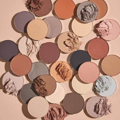 Colourpop Gone Matte 30-pan palette open showing matte shades