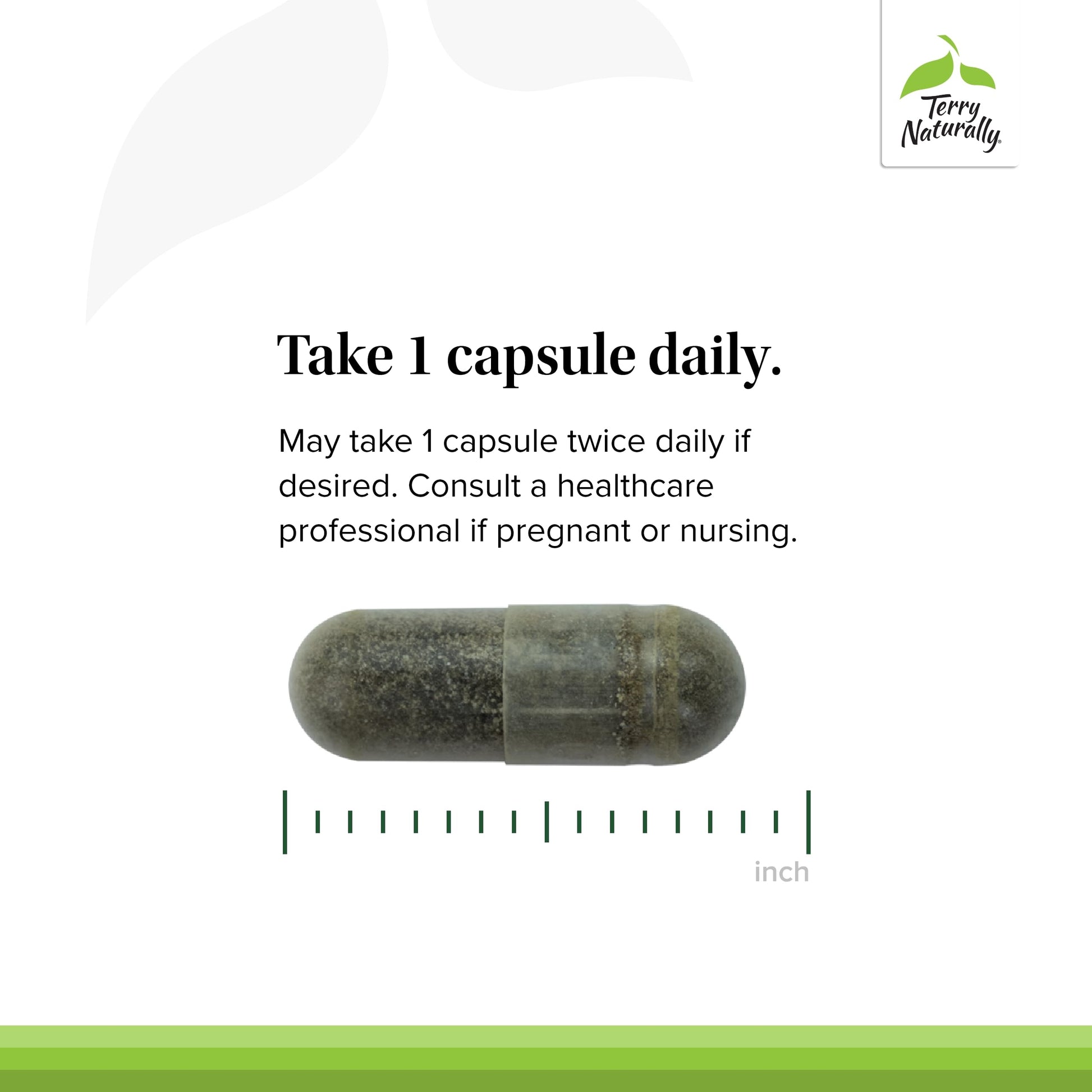 Side view of Terry Naturally extra strength joint and liver defense supplement packaging