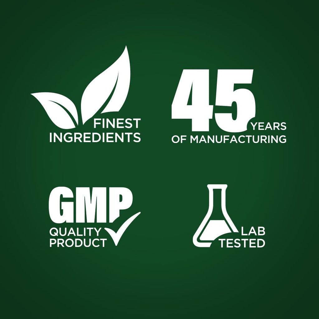 Close up of the non GMO and gluten free certification labels on the Piping Rock herbal supplement.