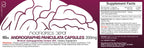 Nootropics Depot Andrographis Paniculata 200mg supplement label showing 50 percent andrographolides standardization