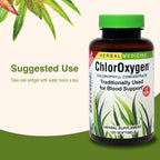 Herbs Etc plant based chlorophyll concentrate softgels for high altitude environmental support