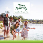 Terry Naturally clear breathing herbal capsules package content breakdown for daily wellness.