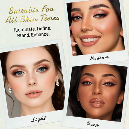 Ucanbe makeup set packaging and accessories