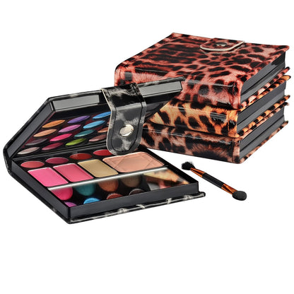 Ecvtop travel friendly cosmetics palette showing color variety