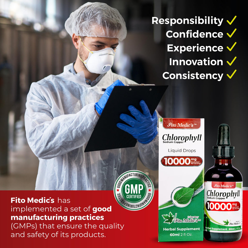 Alcohol free herbal extract formula liquid chlorophyll container details