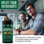 Alpha Flow Chlorophyll internal deodorant supplement for men and women