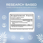 Back packaging text of the Natural Cure Labs Andrographis Extract emphasizing the professional strength formulation.