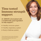 Eu Natural Armor Andrographis 60 vegetarian capsules supplement label details