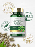 Carlyle bitter herb extract quick release pills bottle standing on white background