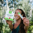 Travel friendly gut health powder packs for internal body deodorization