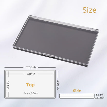 Open Ajltpa empty magnetic palette showing magnetic base