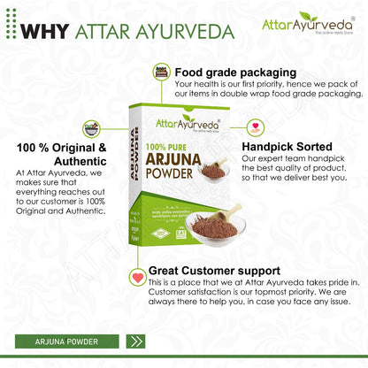 Ayurvedic heart health supplement bottle by Attar Ayurveda