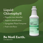 Nature's Sunshine internal deodorant supplement bottle showing nutritional facts and spearmint oil ingredients