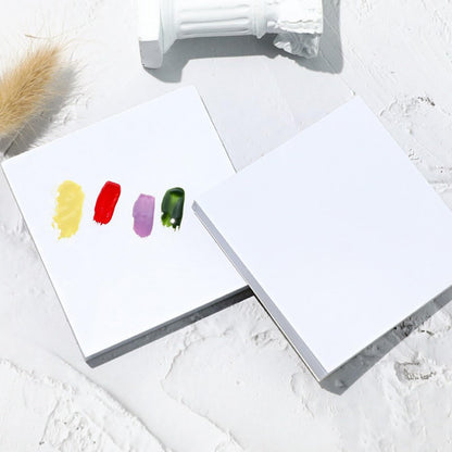 Close up of Beautifultracy disposable palette paper for gel polish mixing