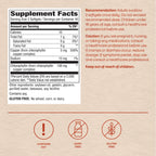 Nature's Way Chlorofresh white mulberry sourced chlorophyll softgels size overview
