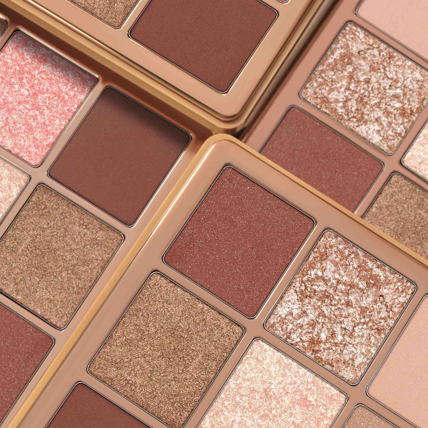 Professional makeup look created with ABH Mini Spice Palette