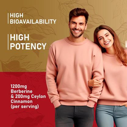 NutraPep Berberine Hcl with Ceylon Cinnamon and Turmeric bottle