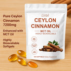 Close up of Lirae Ceylon Cinnamon dietary supplement