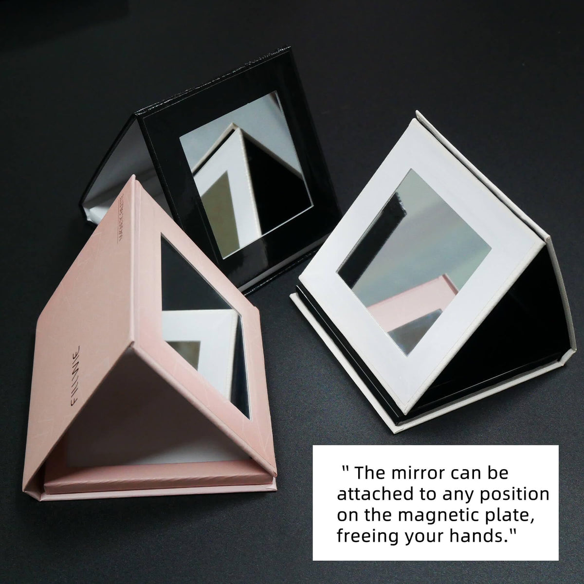 Fillwie modular DIY makeup palette packaging and accessories overview