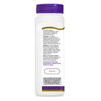 Close up of 21st Century cinnamon supplement label details