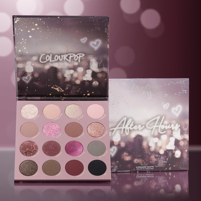Back of ColourPop After Hours eyeshadow packaging