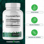 Close up of Powered X Plants dietary supplement capsules