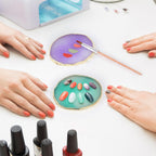 Tbestmax makeup tray showing smooth non-porous surface