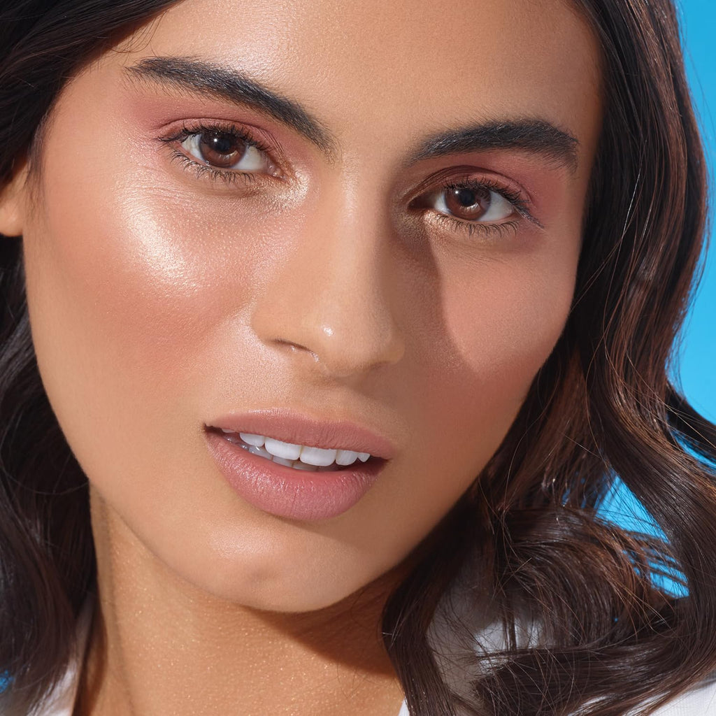 Swatches of the six Murumuru butter infused bronzers and blushes from the Physicians Formula Dream Team collection.