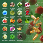 Greenpeople Berberine supplement facts label detail
