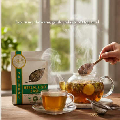 Natural whole Arjuna bark by Pride Of India displayed for traditional tea brewing.