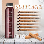 True Vine Organics 3200mg Ceylon cinnamon liquid label