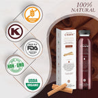 True Vine Organics liquid cinnamon box and bottle