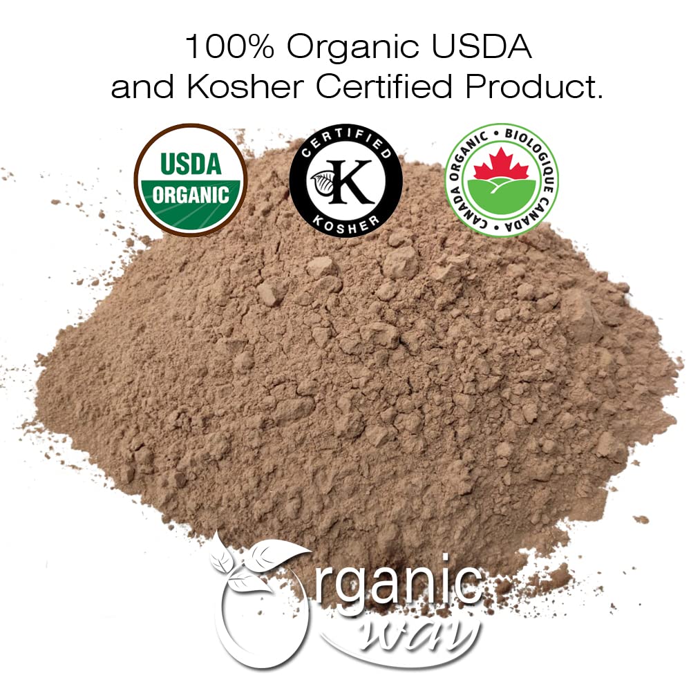Finely Milled Terminalia Arjuna Powder Texture Close Up