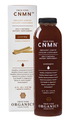 True Vine Organics Ceylon cinnamon bottle side view