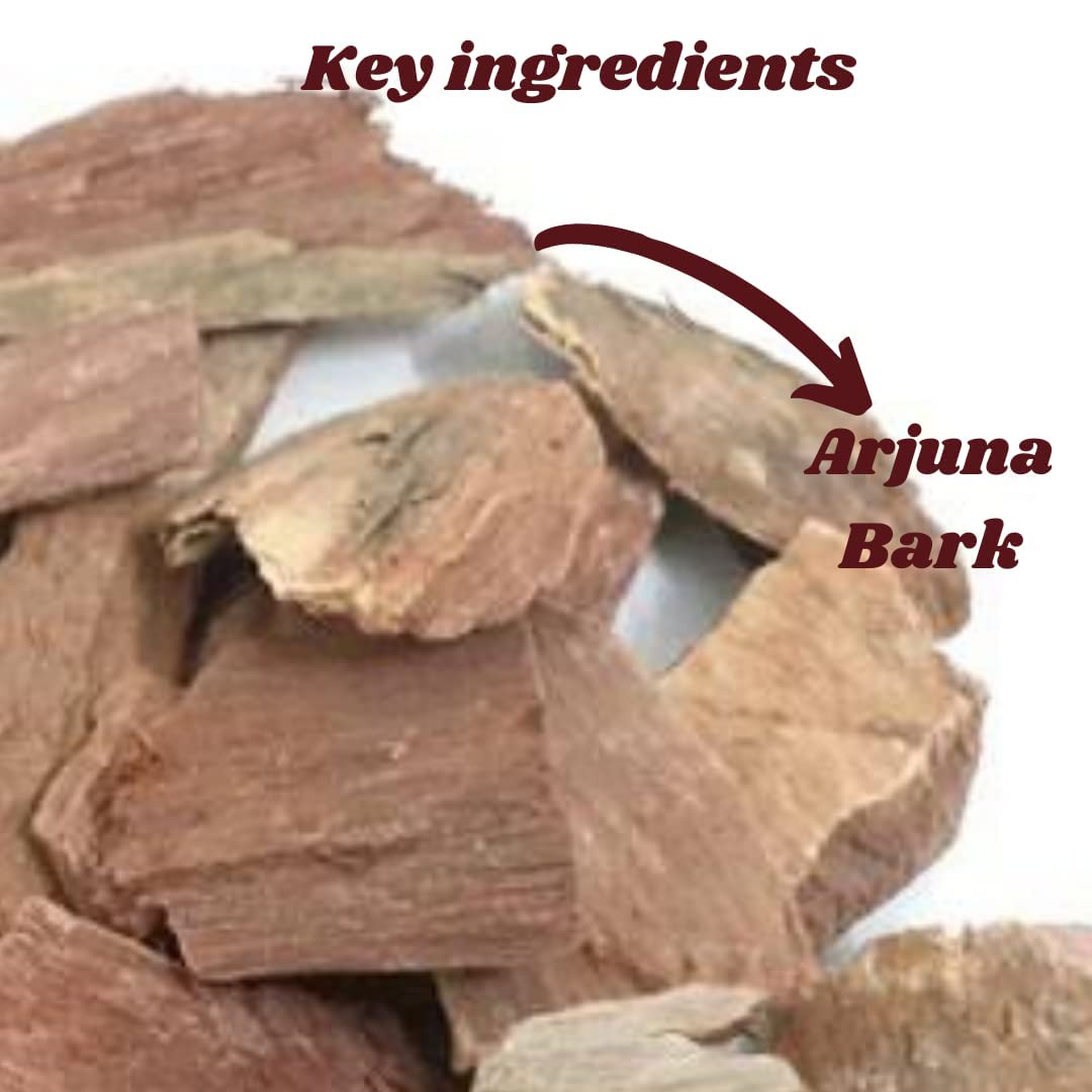 Raw sun-dried Terminalia Arjuna tree bark pieces showcasing natural herbal texture.