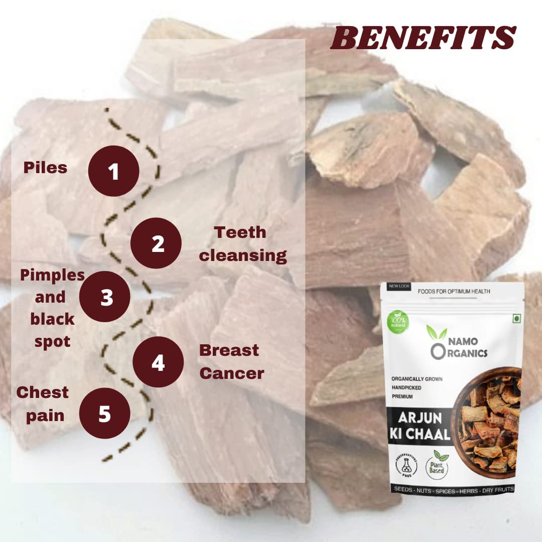 Preparing a traditional Ayurvedic heart health kadha tonic using organic arjuna bark powder.