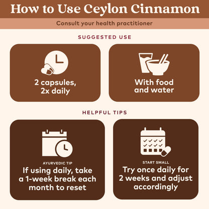 USDA Organic certified Ceylon cinnamon bottle