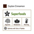 Organic India cinnamon for sugar metabolism support