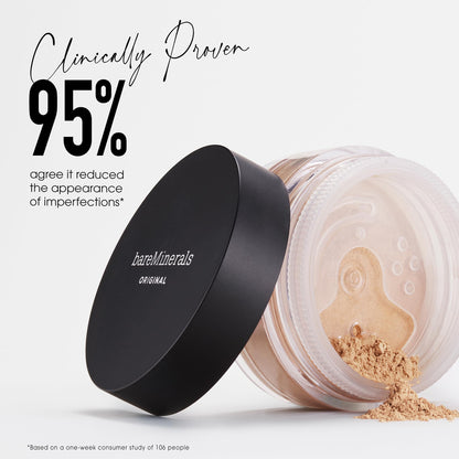 Mini bareMinerals Mineral Veil translucent setting powder container for oil control