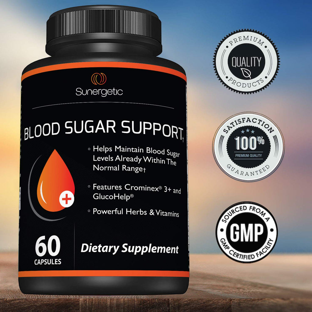 Sunergetic dietary supplement for glucose support