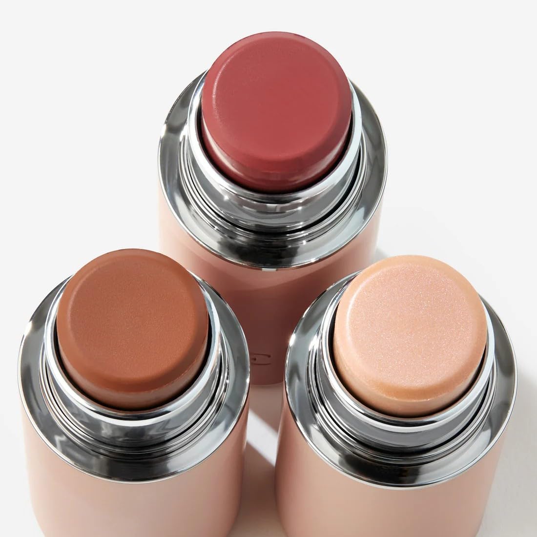 EarthsCure skincare infused makeup sticks highlighting hyaluronic acid and niacinamide benefits