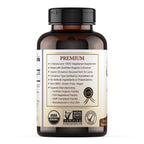 Natural Choice Botanicals organic cinnamon bottle with nutritional information label