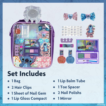 Townley Girl Stitch peelable glitter nail polish bottles with bubble gum scent