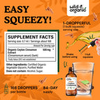 500 milligram Ceylon Cinnamon bark extract supplement
