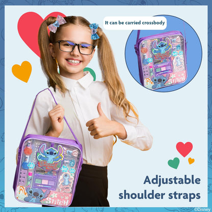 Kid safe non toxic water based Disney makeup set packaging detail view
