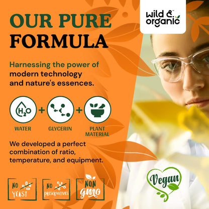 Wild and Organic Ceylon cinnamon supplement packaging
